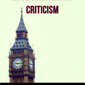ENGLISH LITERARY CRITICISM